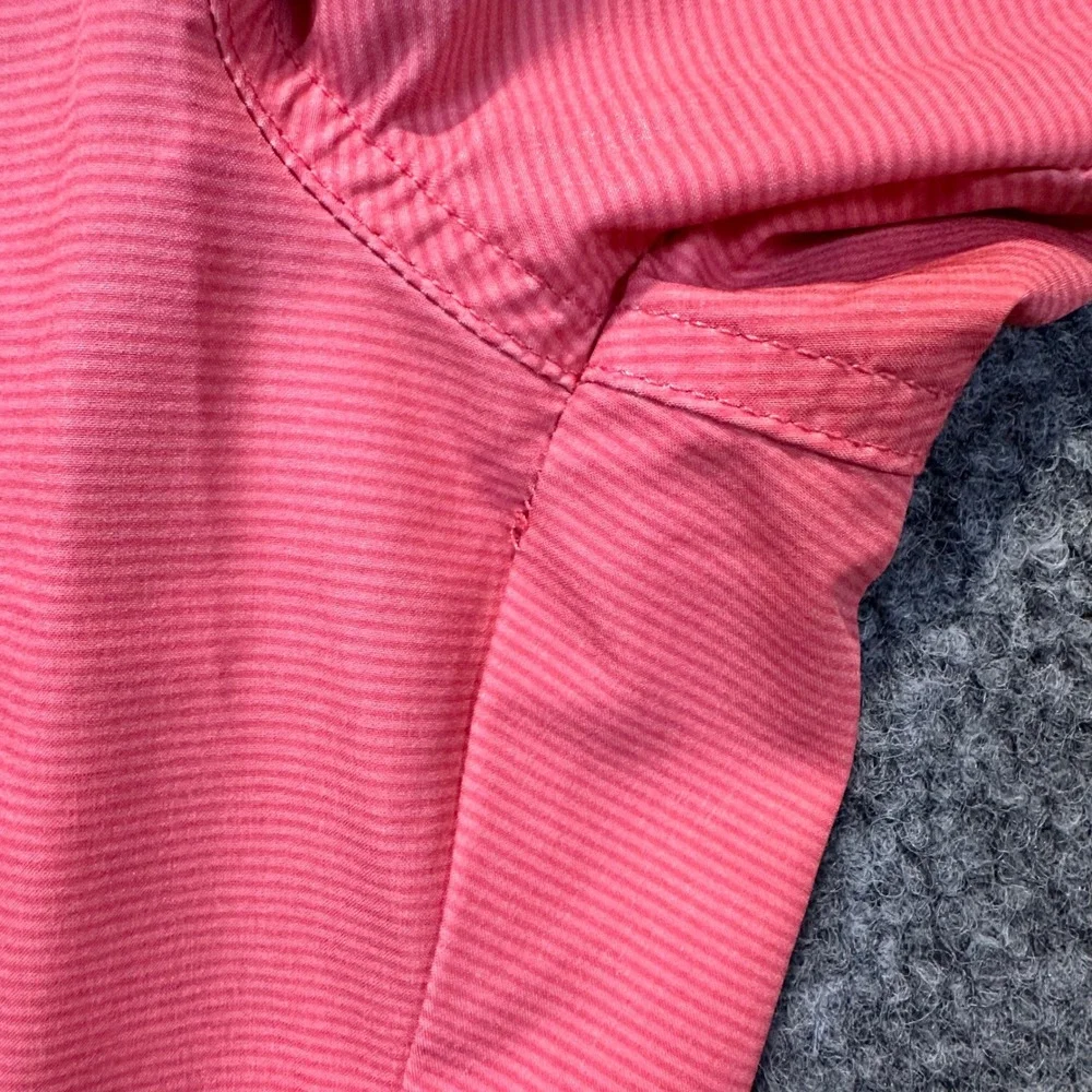 Vineyard Vines Swim Trunks Mens Large Coral Pink Striped Beach Preppy